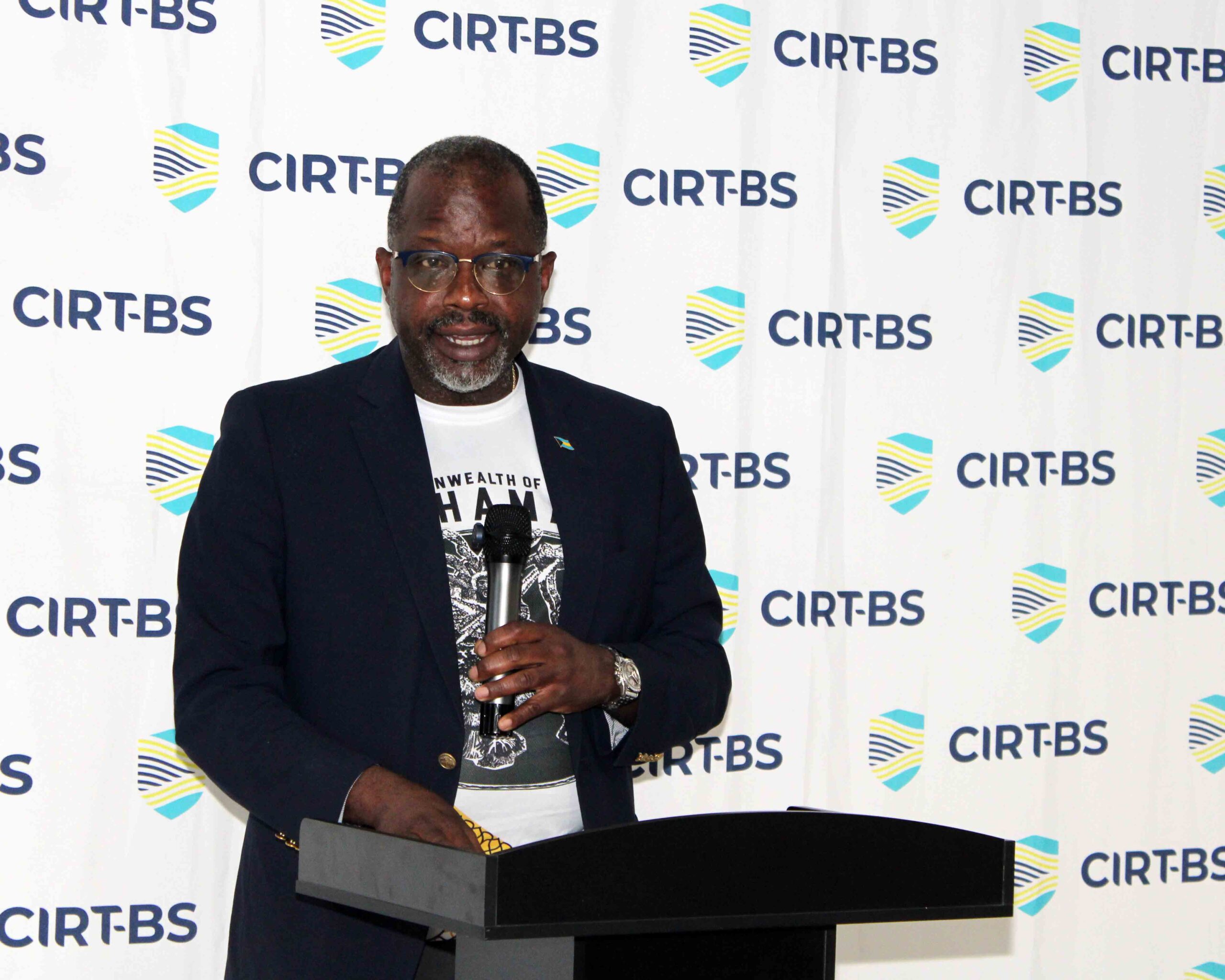 Attorney General Senator the Honourable Wayne Munroe, KC at the CyberWizards ceremony